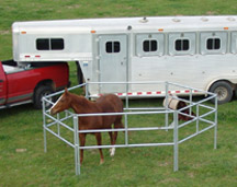Silver Drifter Portable Corral System